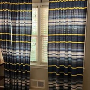 Set of 4 Tommy Hilfiger curtain panels